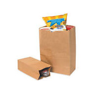 BOLSA KRAFT 20+8.5X32 Caja 1000 ud.