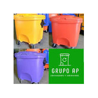 CUBO BASURA C/PEDAL 45Lts.+TAPA