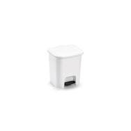 CUBO PEDAL BLANCO 8 L