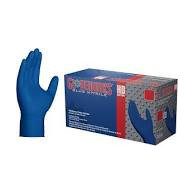 GUANTE DE NITRILO AZUL T/M