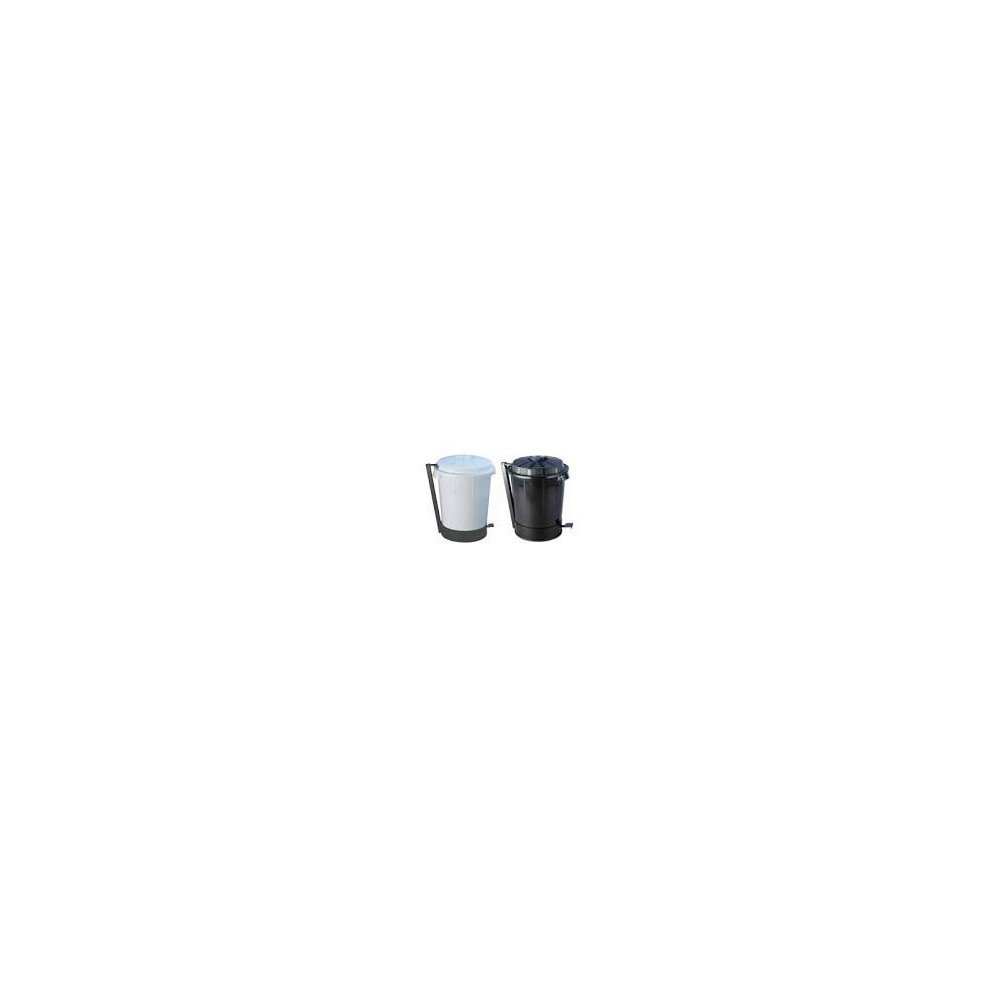 CUBO GRIS 68 Litros + Pedal Sin Tapa-