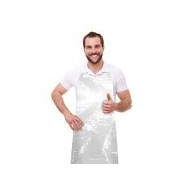 DELANTAL POLIETILENO BLANCO 69X107cm  10 Paq X 100 ud.