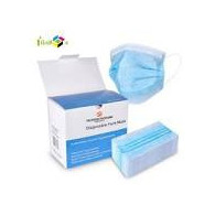 MASCARILLA AZUL QUIRURGICA P/10 ud.