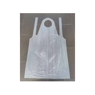 DELANTAL PLASTICO GRUSEO Blanco.