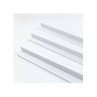 CANTONERA BLANCA IMPRESA 42X42X3MM 2METROS