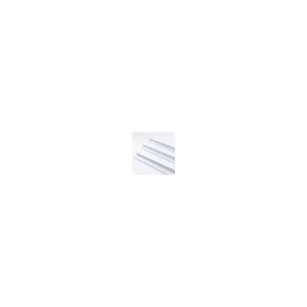 CANTONERA BLANCA IMPRESA 42X42X3MM 2METROS