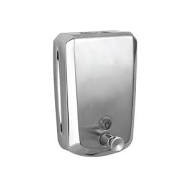 DISPENSADOR JABON ACERO.