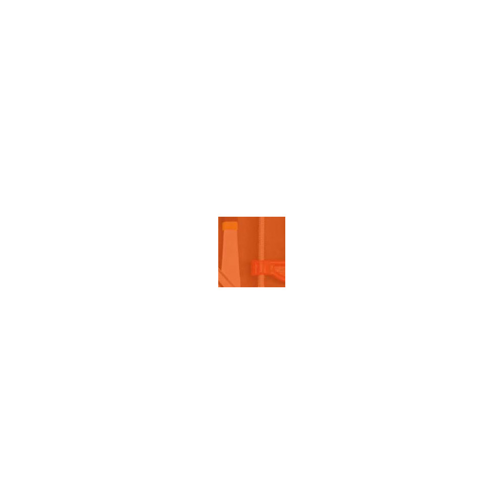MALLA ORANGE FOAM 25CMX7.5CM 1000UD/SACO