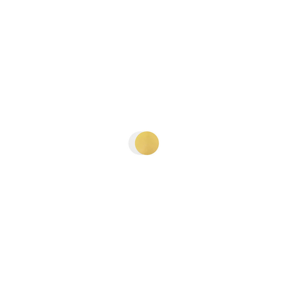 DISCO CARTON ORO/BLANCO 22CM 100UD/PQ