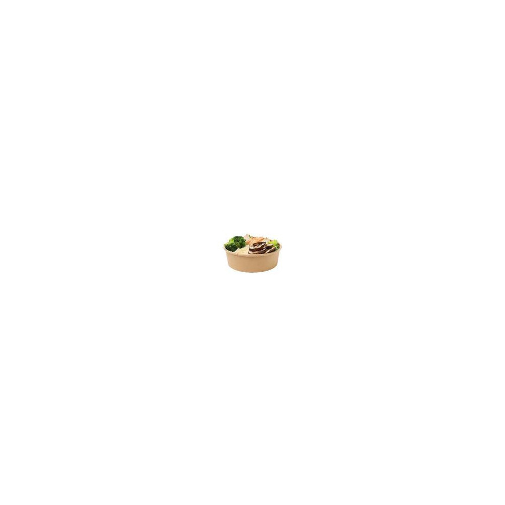 ENSALADERA+ TAPA 850ml CIRCULAR CAÑA AZÚCAR. 10paqX50ud