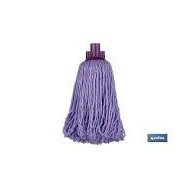 FREGONA HILO Microfibra Bicolor 30cms 160 gr.