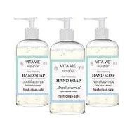 GEL LIMPIADOR DE MANOS HIGIENIZANTE COSMÉTICO VITALE 500 ml.