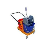 CARRO LIMPIEZA TANK ECO 2 CUBOS X 18 l.+ Prensa.