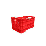 CESTO PLAST. + ASA 28 L. 47X31X30 Rojo,Azul y Verde.