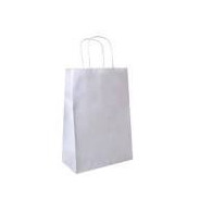 BOLSA PAPEL KRAFT ASA RETORCIDA  26+14X32 250UD