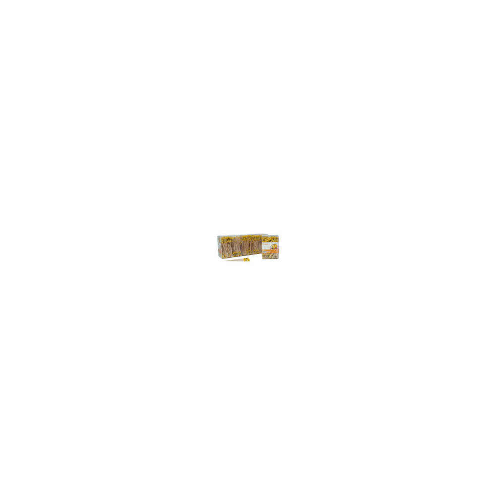 BROCHETA BAMBU COCKTAIL 120mm AMARILLO 25X200
