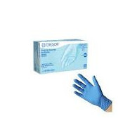 GUANTE NITRILO AZUL S/POLVO T/M100ud.