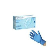 GUANTE NITRILO AZUL S/POLVO T/M100ud.