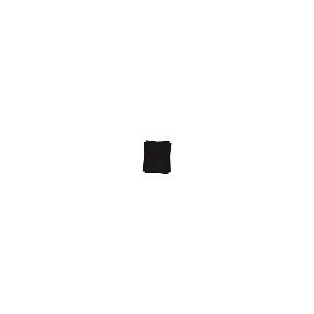 MANTEL NOVOTEX 30X40 NEGRO 500 ud.
