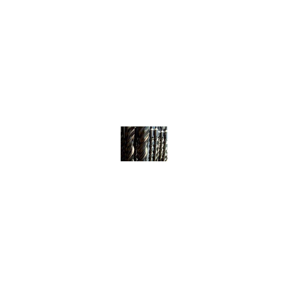 CAÑITAS RECTAS 150X0.8mm NEGRAS 100X100