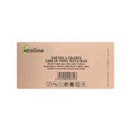 CAÑITA PAPEL Recta. 8*197mm Blac.y Neg. 20 X 250UD