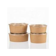 ENSALADERA CARTON KRAFT 1100ml. 10 PAQX25ud.