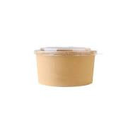 ENSALADERA RECT. KRAFT + TAPA PP 1000ML 6PQX25UD