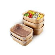 ENSALADERA RECT. KRAFT 500ML + TAPA PP 6PQX25UD