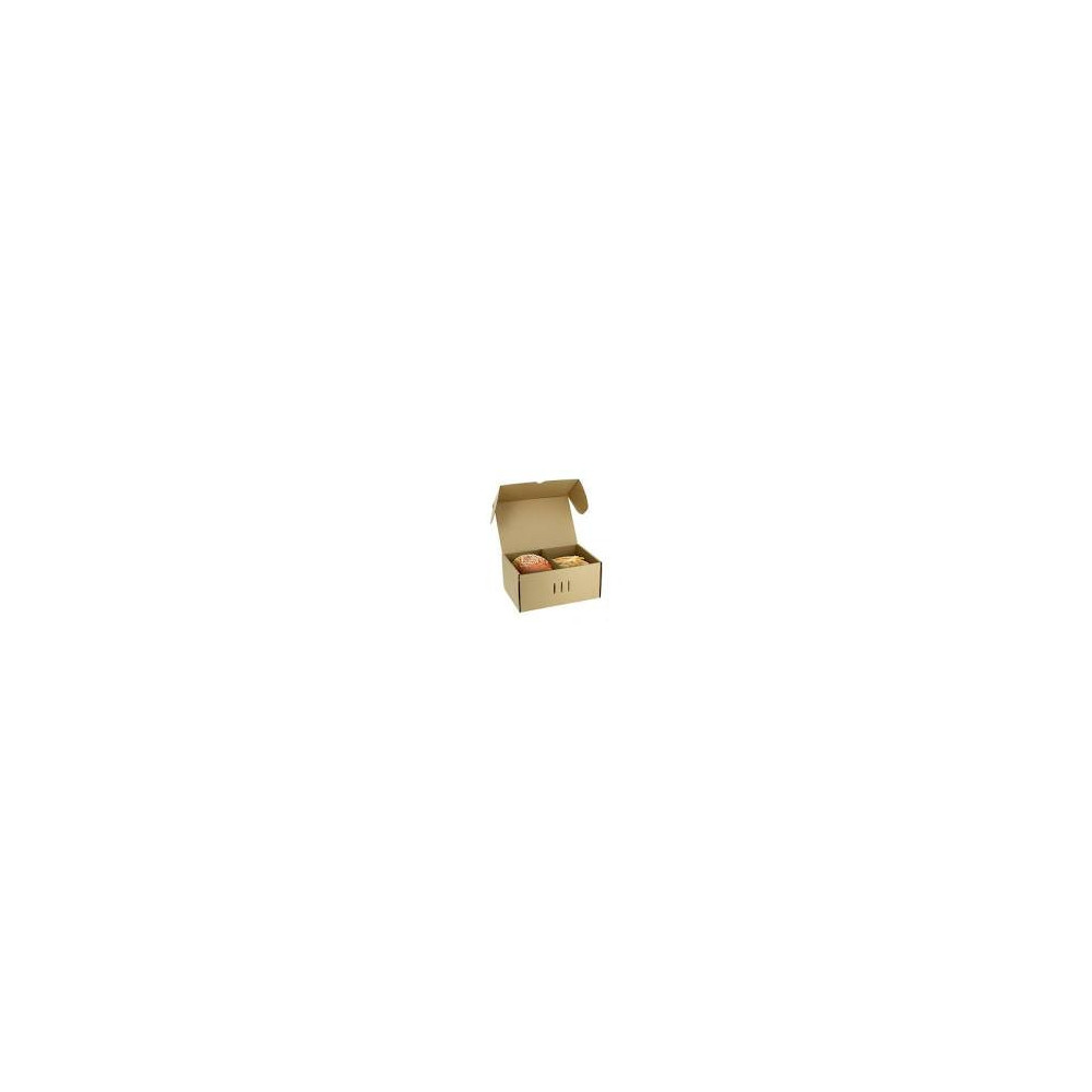 HAMBURGUESA MICROCANAL KRAFT 135X125X85MM 6PQX50UD