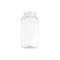BOTE PET CUADRADO 77.5mm X 1000ml: