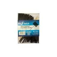 BROCHETA BAMBU PIZARRA 18cm 25paqX30ud.