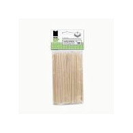 BROCHETA ABEDUL 400X4mm 5 PAQ X MIL