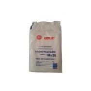 BOLSA CAMISETA BLOCK BLANCA 42X53 RECICLADA 20PQX50UD