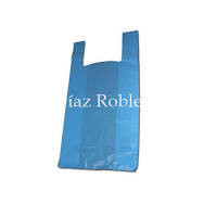 BOLSA CAMISETA 40X50 AZUL G100 1Kg