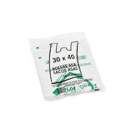 BOLSA ASA RECICLADA 70% 30X40 20Paq X 1KG