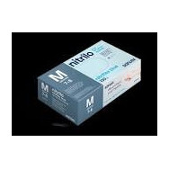 GUANTE VINILO S/P AZUL SANTEX T/S 100 ud.