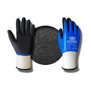 GUANTE VINILO S/P AZUL SANTEX T/L 100ud.