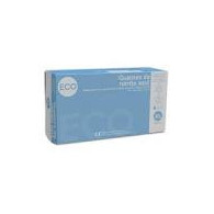 GUANTE NITRILO ECO-AZUL T/M