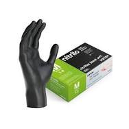 GUANTE NITRILO NEGRO TOUCH T/XL 100 ud.