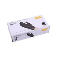 GUANTE NITRILO NEGRO T/L Paq 100
