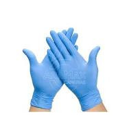 GUANTE VINILO AZUL S/POLVO T/L